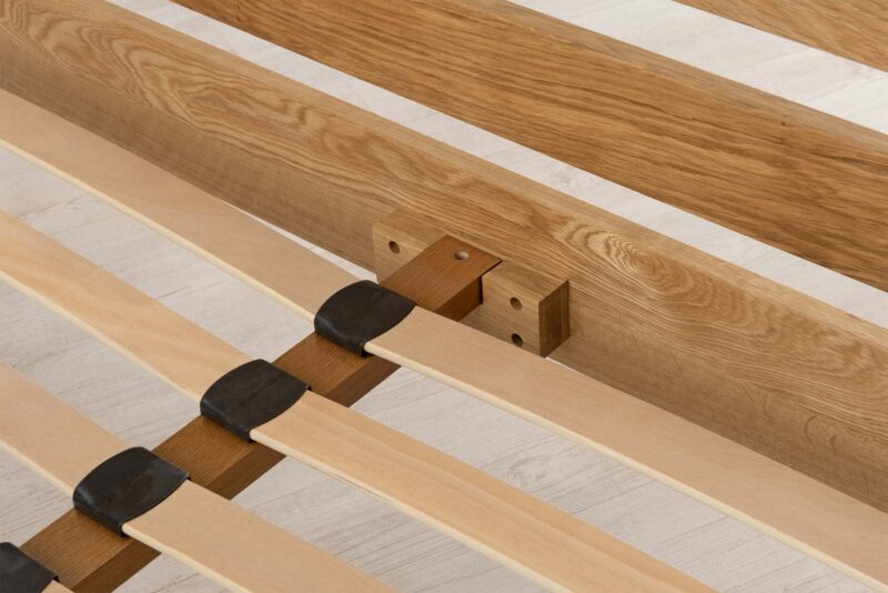 Ninaka Solid Oak Bed Frame – 4ft Small Double - Image 12