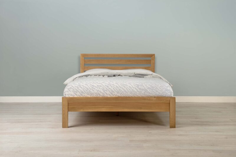 Ninaka Solid Oak Bed Frame – 4ft Small Double - Image 8