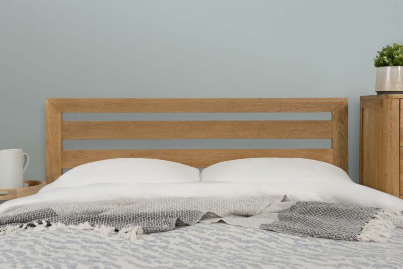 Ninaka Solid Oak Bed Frame – 4ft Small Double - Image 7