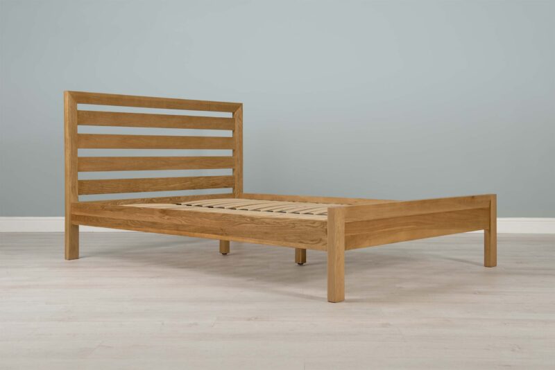 Ninaka Solid Oak Bed Frame – 4ft Small Double - Image 9