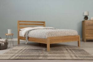 Ninaka Solid Oak Bed Frame – 4ft Small Double