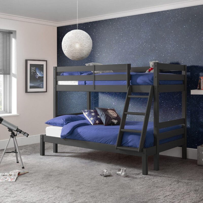 Ninaka Triple Sleeper Solid Wood Bunk Bed – Space-Saving Design - Image 9