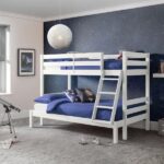 Ninaka Triple Sleeper Solid Wood Bunk Bed – Space-Saving Design