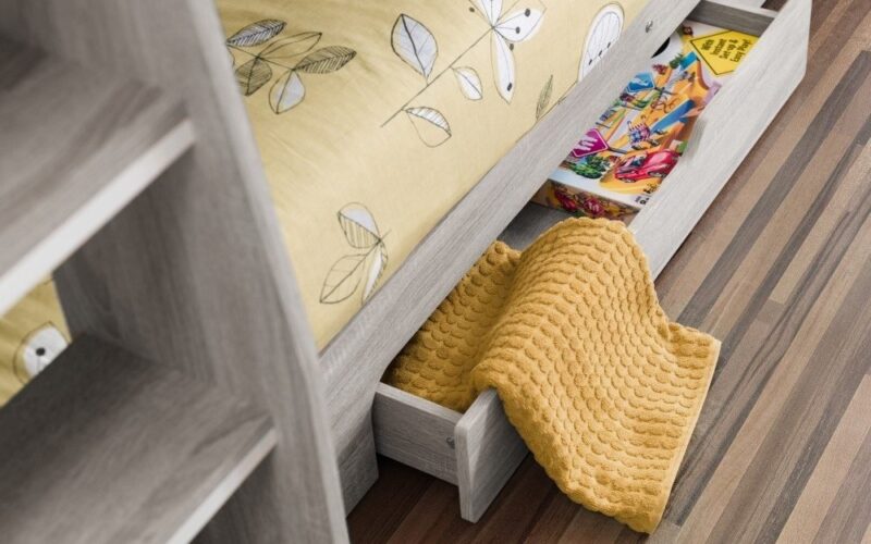 Ninaka Solid Wood Bunk Bed – Sturdy & Space-Saving - Image 8