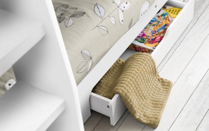 Ninaka Solid Wood Bunk Bed – Sturdy & Space-Saving - Image 5