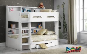 Ninaka Solid Wood Bunk Bed – Sturdy & Space-Saving