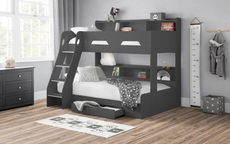 Ninaka Triple Sleeper Solid Wood Bunk Bed – Space-Saving Design - Image 12