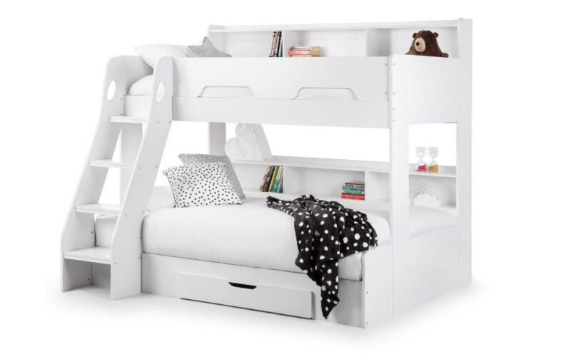 Ninaka Triple Sleeper Solid Wood Bunk Bed – Space-Saving Design - Image 3