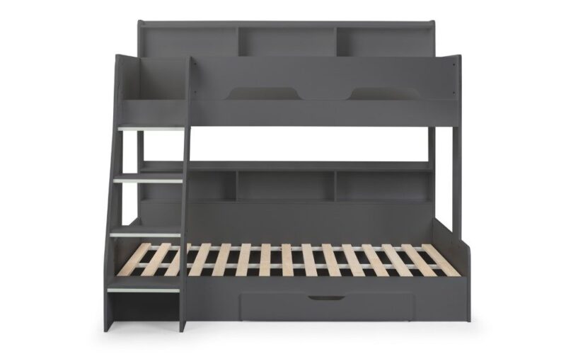 Ninaka Triple Sleeper Solid Wood Bunk Bed – Space-Saving Design - Image 9
